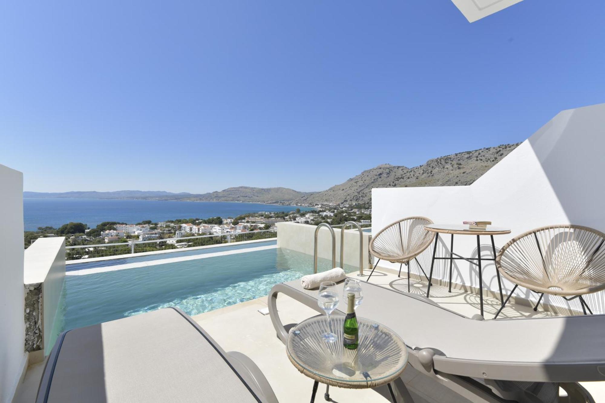 Lindos Nest Aparthotel Pefki  ภายนอก รูปภาพ