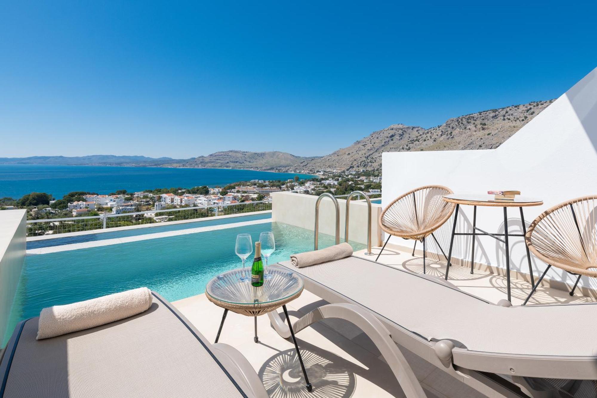 Lindos Nest Aparthotel Pefki  ภายนอก รูปภาพ